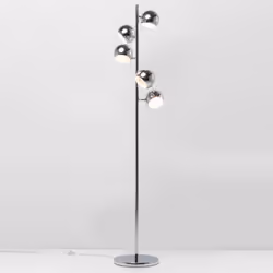 Lampadaire Calotta 200cm chromé Kare Design