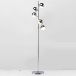 Lampadaire Calotta 200cm chromé Kare Design