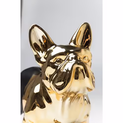 KARE Design Bulldog tirelire Noir, Or 1 pièce(s)