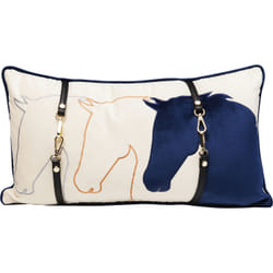KARE Design Horsefaces Coussin décoratif