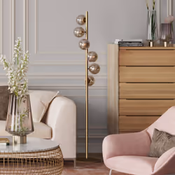 Lampadaire Scala Balls 160cm doré Kare Design