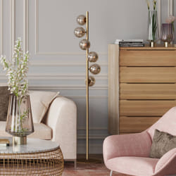 Lampadaire Scala Balls 160cm doré Kare Design