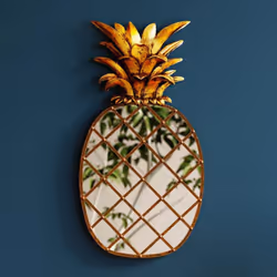 Déco murale miroir ananas Kare Design