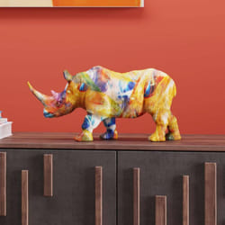 Déco rhino halo de couleurs Kare Design