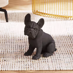 Déco bouledogue noir Kare Design