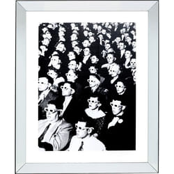 Tableau miroir Audience 86x106cm Kare Design