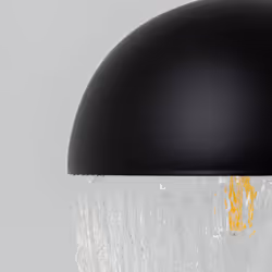 Suspension Frozen 20cm noire Kare Design
