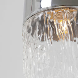 Suspension Frozen 17cm chromée Kare Design