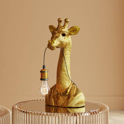 Lampe girafe dorée Kare Design