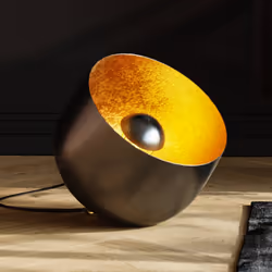 Lampe Apollon Smooth 35cm gris anthracite Kare Design
