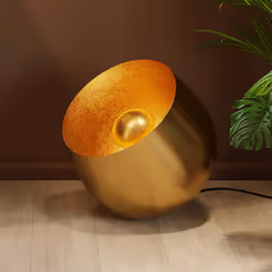 Lampe Apollon Smooth 50cm dorée Kare Design
