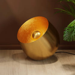 Lampe Apollon Smooth 50cm dorée Kare Design
