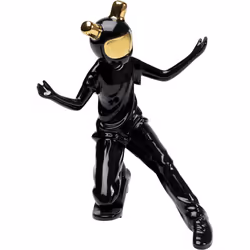 KARE Design 54369 statue et figurine décorative Noir Vitrocéramique, Dolomite
