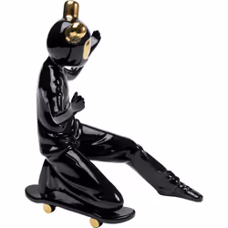 KARE Design 54369 statue et figurine décorative Noir Vitrocéramique, Dolomite