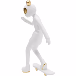 KARE Design 54370 statue et figurine décorative Blanc Vitrocéramique, Dolomite