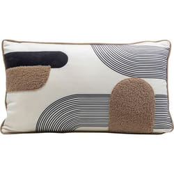 Coussin - KARE - Vista - 30x50 cm - Synthétique - Intérieur - Blanc