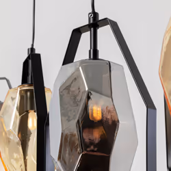 Suspension Diamond Fever 110cm noire Kare Design