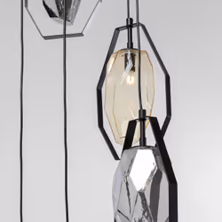 Suspension Diamond Fever 42cm noire Kare Design