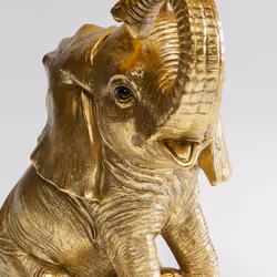 Lampe éléphant doré Kare Design