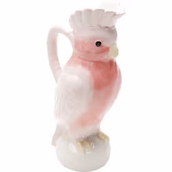 KARE Exotic Bird, Verseuse, 1,14 L, Rose, Blanc, Porcelaine, 170 mm, 115 mm