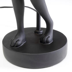 Lampe Animal lapin 50cm noire Kare Design