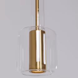 Suspension Candy Bar 13cm dorée Kare Design
