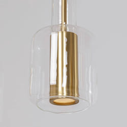 Suspension Candy Bar 103cm dorée Kare Design