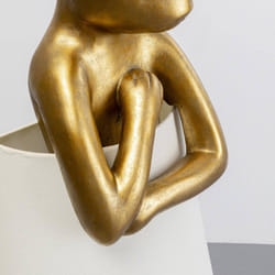 Lampadaire Animal lapin 150cm doré Kare Design