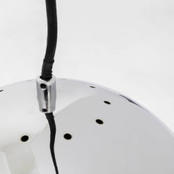 Suspension Caldaia 25cm argentée Kare Design