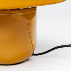 Lampe Mushroom 27cm jaune Kare Design