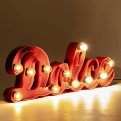 Applique murale La Dolce Vita rouge Kare Design