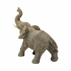 Déco éléphant perles 24cm Kare Design