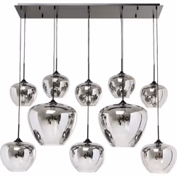Suspension Sphere fumée 160cm Kare Design