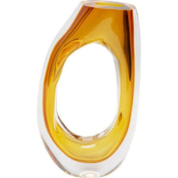 Vase Anello jaune 34cm Kare Design
