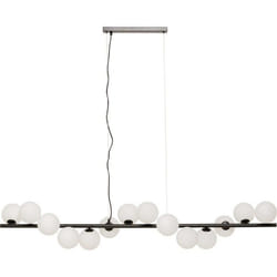 Suspension Scala Balls 150cm noire et blanche Kare Design