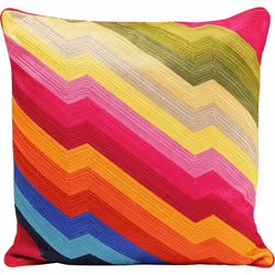 Coussin Artistic zig zag Kare Design