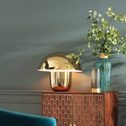 Lampe Mushroom 50cm laiton Kare Design