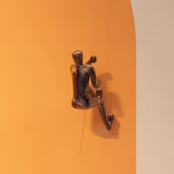 KARE Design Climber Rope, Marron, Polyrésine, 1 pièce(s), 143 mm, 90 mm, 230 mm