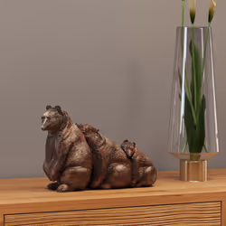 KARE Design 66453 statue et figurine décorative Marron Polyrésine