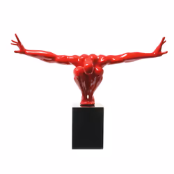 Déco Athlet 75cm rouge Kare Design