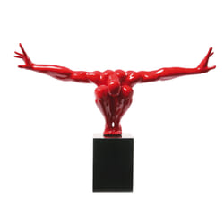 Déco Athlet 75cm rouge Kare Design