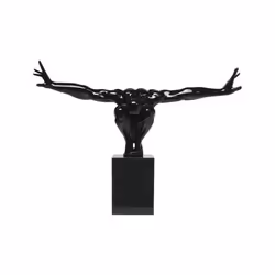 Déco Athlet 75cm noir Kare Design