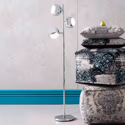 Lampadaire Calotta 151cm chromé Kare Design