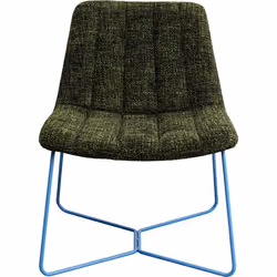 Fauteuil Ally vert et bleu Kare Design