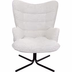 Fauteuil pivotant Oscar gris Kare Design