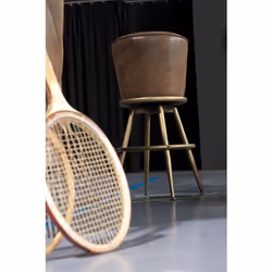 KARE Design 77572 Tabouret de bar Siège rembourré 4 pieds