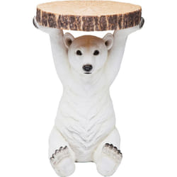 Table d'appoint Animal ours polaire Kare Design