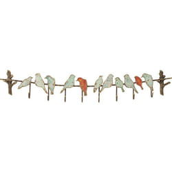 KARE Design Bird Party porte-manteaux Mural 8 crochet(s) Bronze