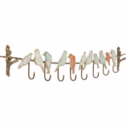KARE Design Bird Party porte-manteaux Mural 8 crochet(s) Bronze