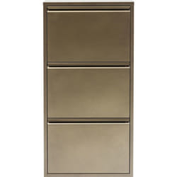 KARE Design 82547 Organisateur pour chaussures Fermé Bronze